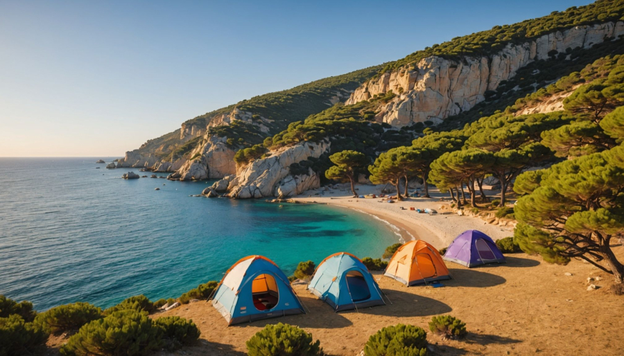 Vacaciones de camping en cataluña : la costa brava
